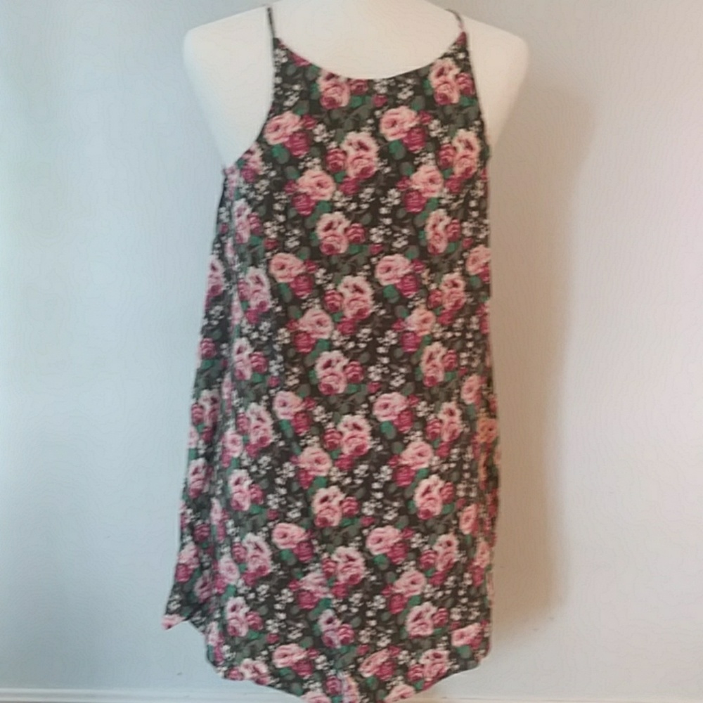 🌸NWT! VANS Pink Womens floral print dress - Picture 3 of 6